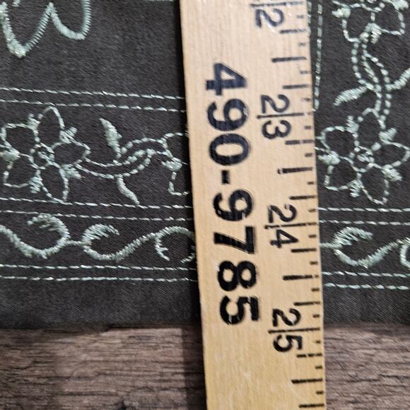 Susan Graver Olive Embroidered Blazer - Picture 13 of 14